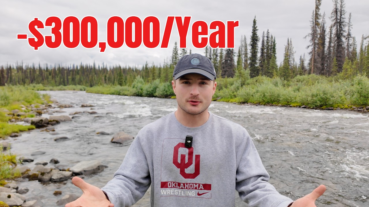YouTube thumbnail: What it actually costs me to stop working in my own business